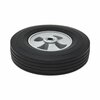 Rubbermaid Commercial Tilt Truck Wheels, 340 lb Weight Capacity 170 lb Per Wheel, 10 in. Wheel, Black, 2PK FG1004L30000